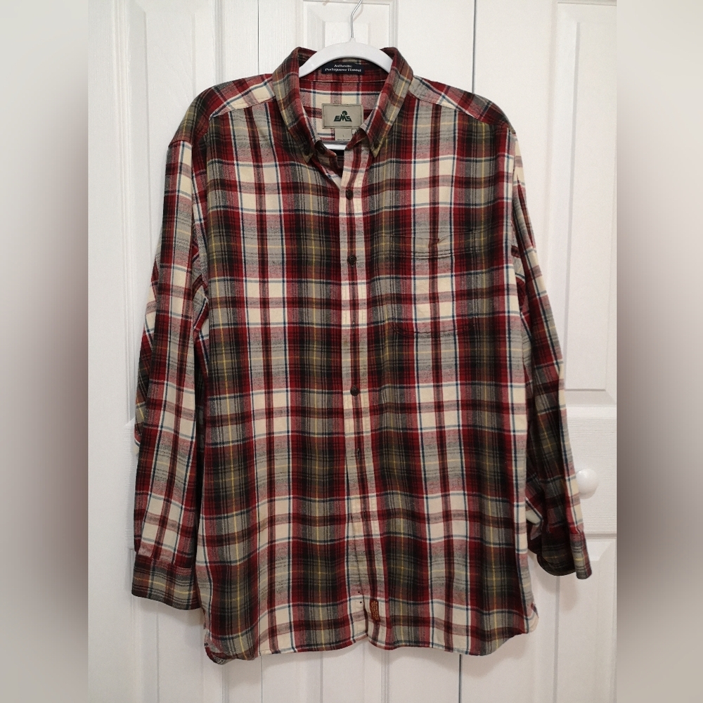Vintage Eastern Mountain Sports EMS Portuguese Flannel Shirt - Men's L